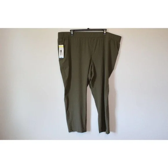 NWT Eddie Bauer Departure Ankle Pants Green Women's Plus Size 3X H14761 - Picture 2 of 13